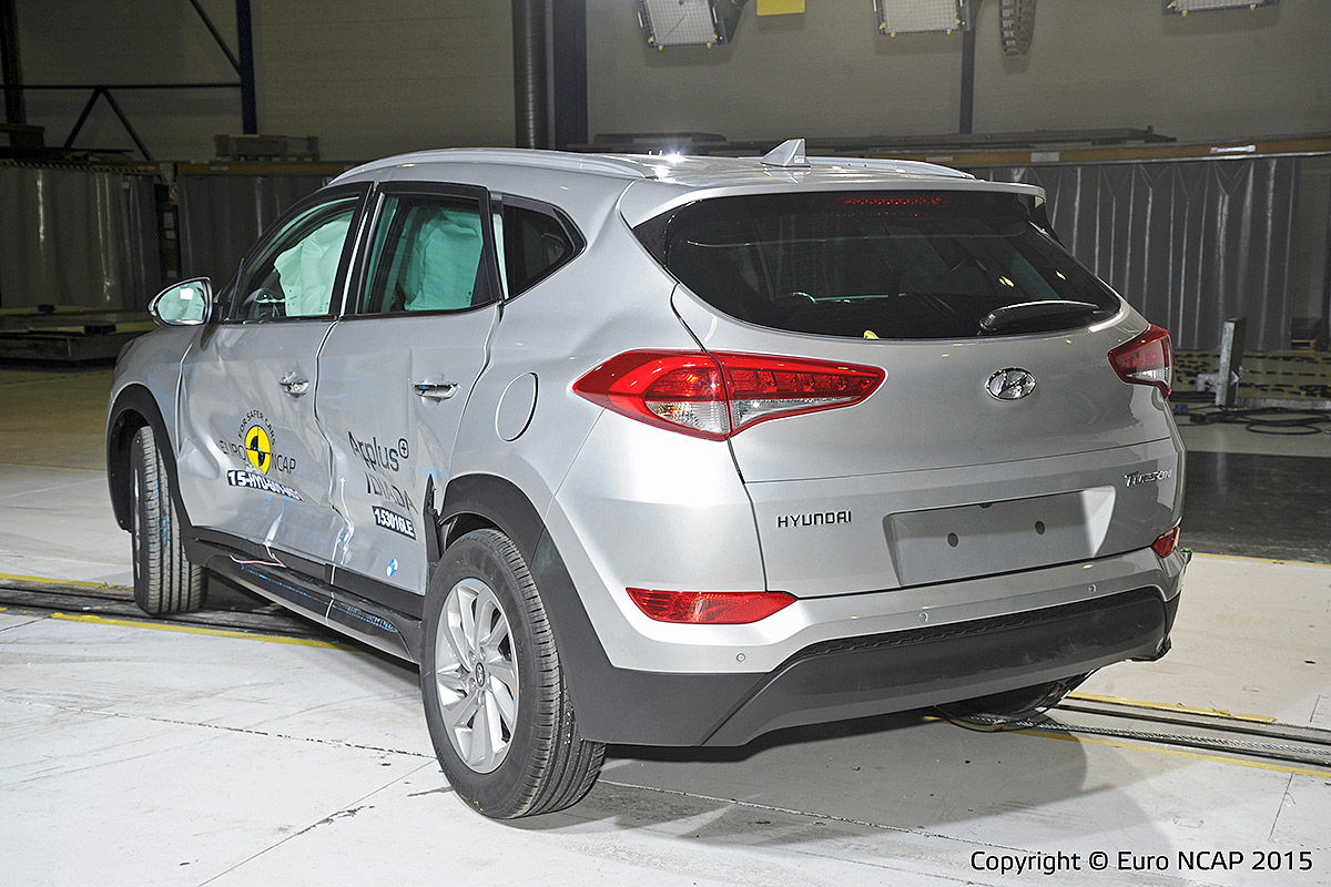 Euro NCAP Hyundai Tucson Testi